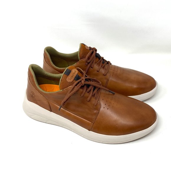 Timberland Other - Timberland Men Size 13 A2Q9E 212 Bradstreet Ultra Oxford  Leather Brown Sneakers